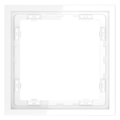 Рамка на 1 пост Voltum S70 VLS100101 (белый глянцевый)