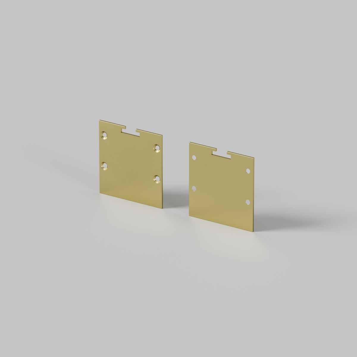 Комплект заглушек для профиля 3535 2шт Maytoni Led Strip ALM-3535BT-BR-EC 642039