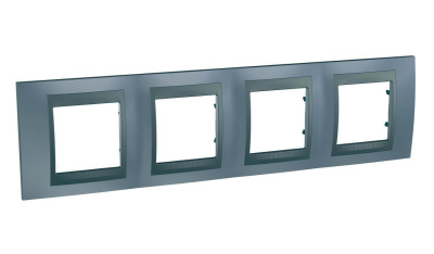 Рамка 4-постовая Schneider Electric Unica Top MGU66.008.297