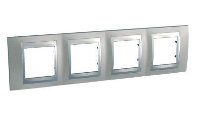 Рамка 4-постовая Schneider Electric Unica Top MGU66.008.039