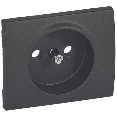 Лицевая панель Legrand Galea Life розетки 2К темная бронза 771226