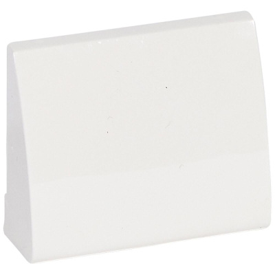 Лицевая панель Legrand Galea Life двойной вывода кабеля белая 777085