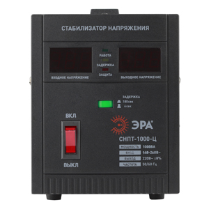 Стабилизатор напряжения переносной Эра СНПТ-1000-Ц Б0020158