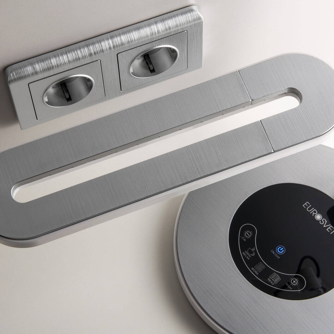 Рамка на 2 поста Werkel Stream серебряный W0022106 4690389162213