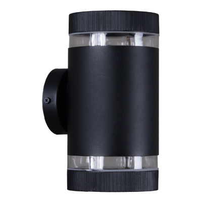 Уличный настенный светильник Reluce 86226-9.2-002CT 2*GX53 BK