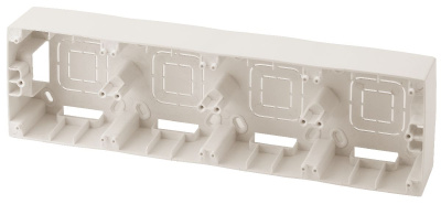 Коробка для накладного монтажа на 4 поста Эра 12-6104-02 Б0043191