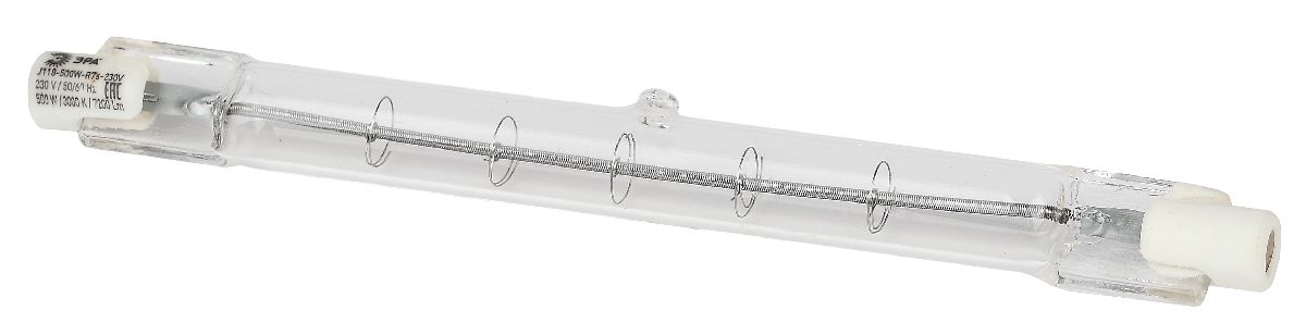 Лампа галогенная Эра R7S 500W 3000K J118-500W-R7s-230V Б0048495