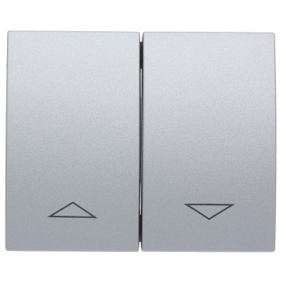 Лицевая панель Legrand Galea Life выключателя жалюзи алюминий 771314