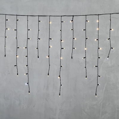 Гирлянда Бахрома с колпачком Laitcom (LTC) PIL180BLWCAP-11-2WW