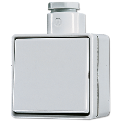 Выключатель для накладного монтажа Jung 606W-1