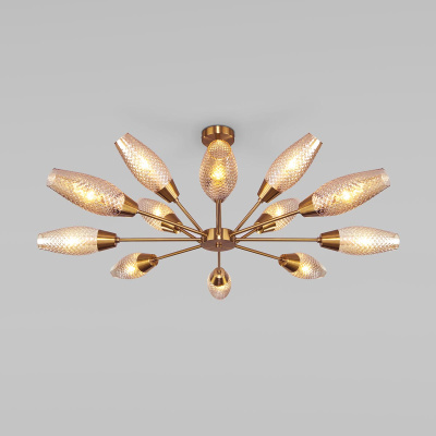 Потолочная люстра Eurosvet Thalia 60140/12 золото