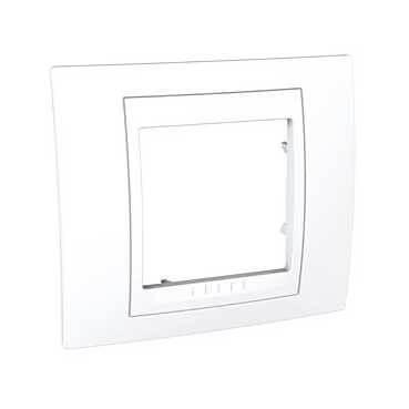 Рамка 1-постовая Schneider Electric Unica Хамелеон MGU6.002.18