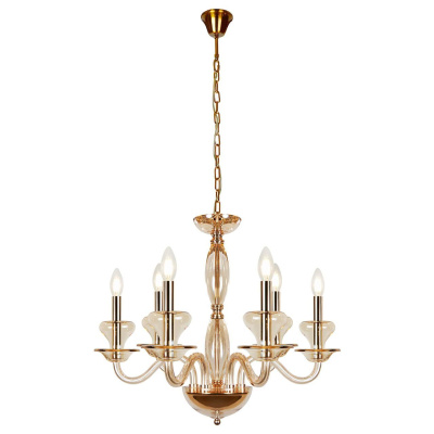 Подвесная люстра iLamp Mercury P9448-6 Gold