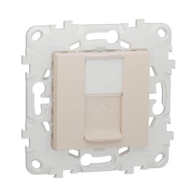 Лицевая панель RJ45 Keystone/Systimax Schneider Electric Unica New NU546144