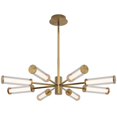 Люстра на штанге Eurosvet Stark 50386 LED латунь a067957