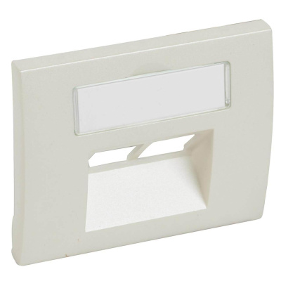 Лицевая панель Legrand Galea Life розетки VDI 5 кат перламутр 771558