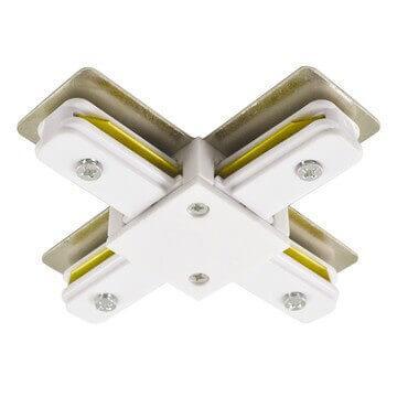 Соединитель для шинопроводов Х-образный Horoz черный 096-001-0003 HRZ00000912