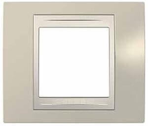 Рамка 1-постовая Schneider Electric Unica Хамелеон MGU6.002.566