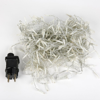 Гирлянда Бахрома Uniel ULD-B10006-248/TTK AMBER-WARMWHITE IP44 UL-00012070