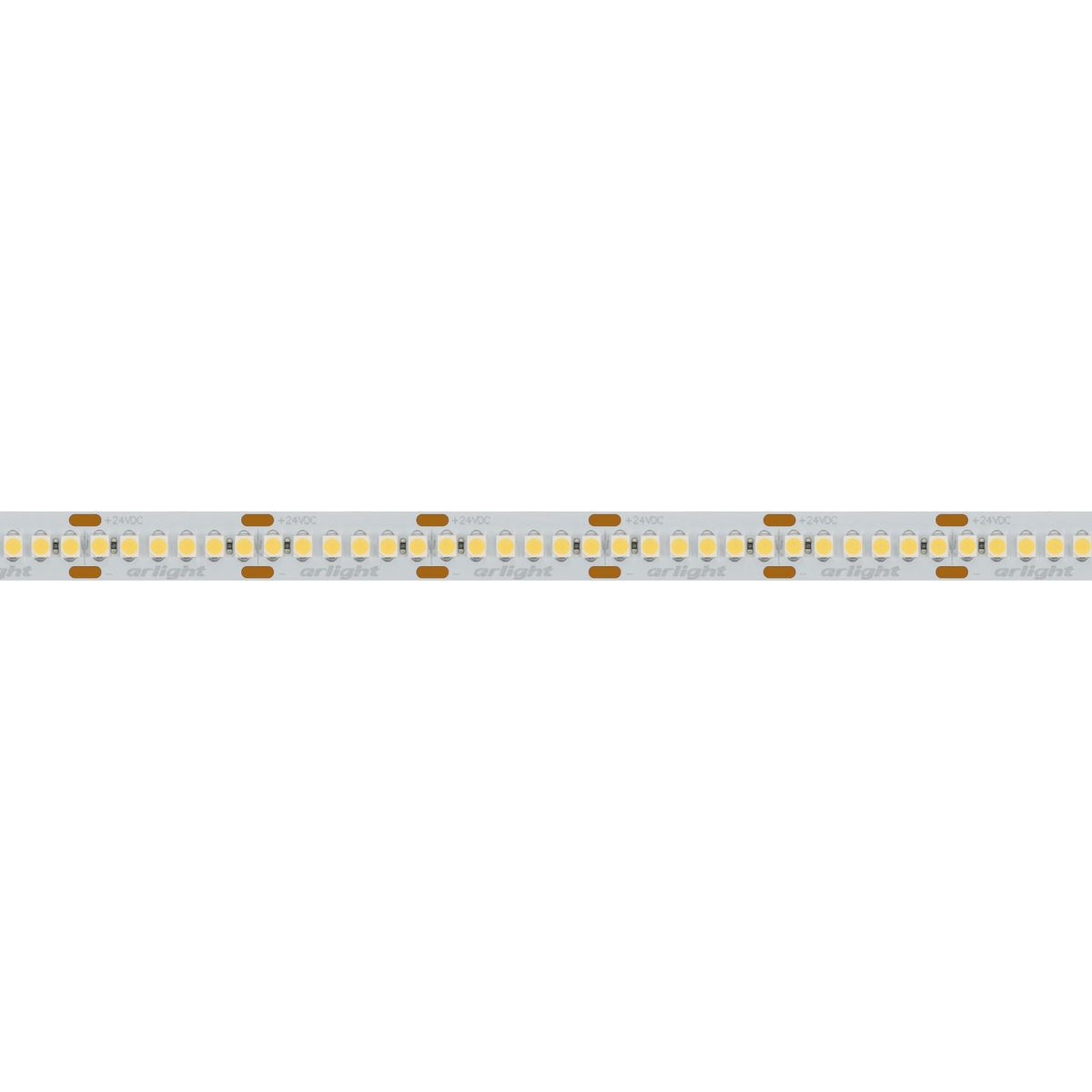 Светодиодная лента Arlight RT-A240-10mm 24V Warm2700 (19.2W/m, IP20, 3528, 5m) 017428(1)