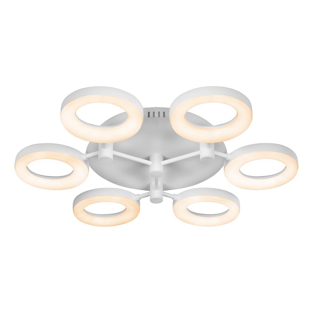 Потолочная светодиодная люстра iLedex Jomo FS-014-X6-(B) 72W WH