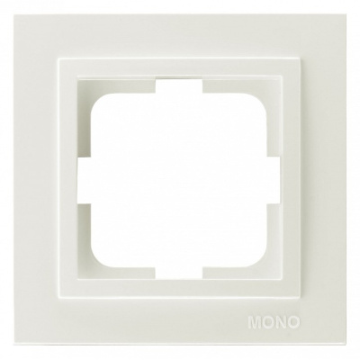 Рамка на 1 пост Mono Electric Despina слоновая кость 102-010000-160