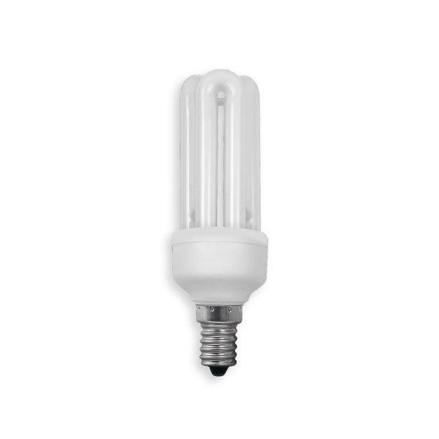 Люминесцентная лампа Kanlux 3U E14 11W 2700К 7641