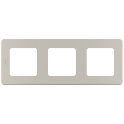 Рамка трехместная Legrand Inspiria 673958