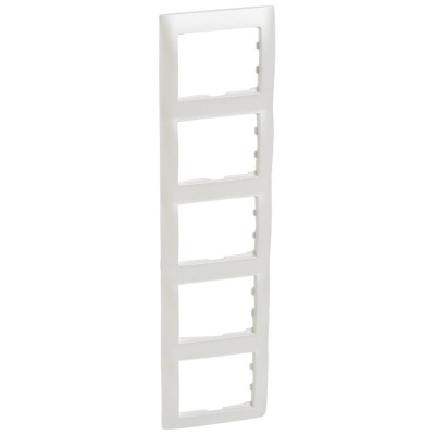 Рамка 5-постовая Legrand Galea Life перламутр 771509