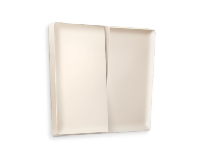 Лицевая панель для выключателя двухклавишного Ambrella Volt Alfa AP3230