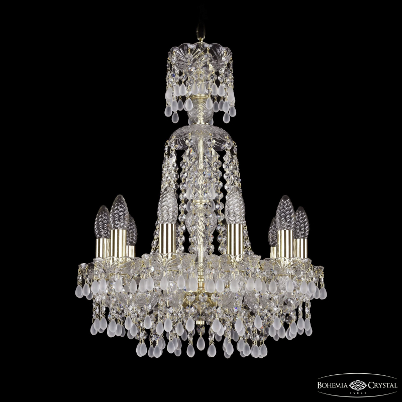 Подвесная люстра Bohemia Ivele Crystal 1410/10/141/XL-58 G V0300