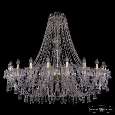 Подвесная люстра Bohemia Ivele Crystal 1403/20/460/h-114 G