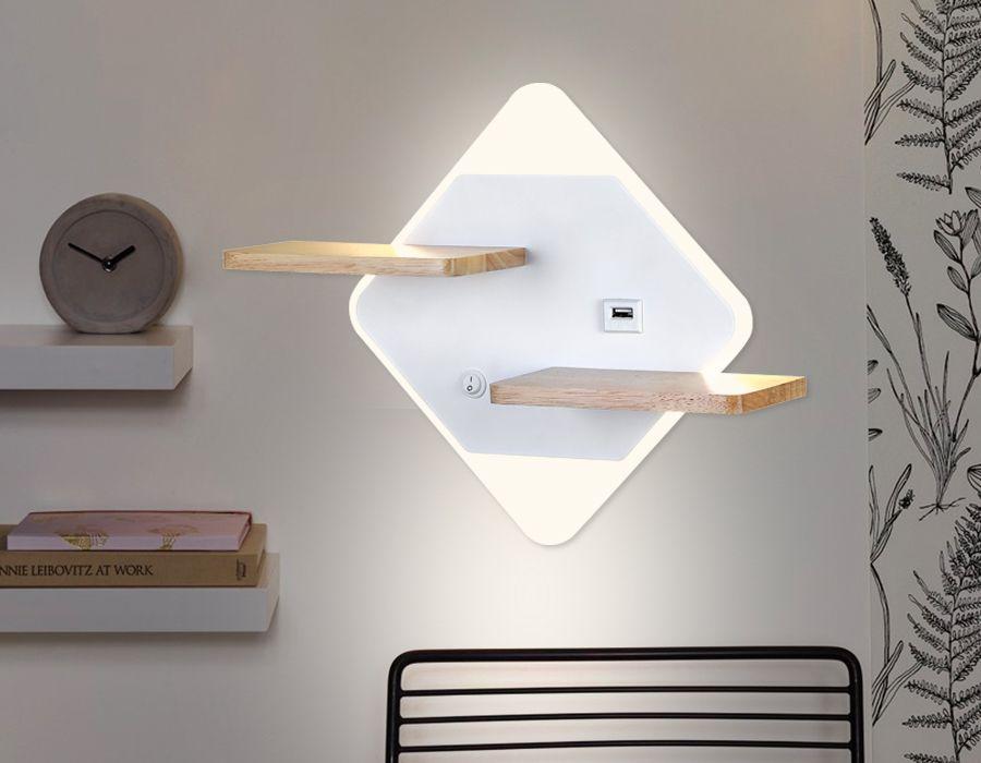Настенный светодиодный светильник Ambrella Light Wall FW100