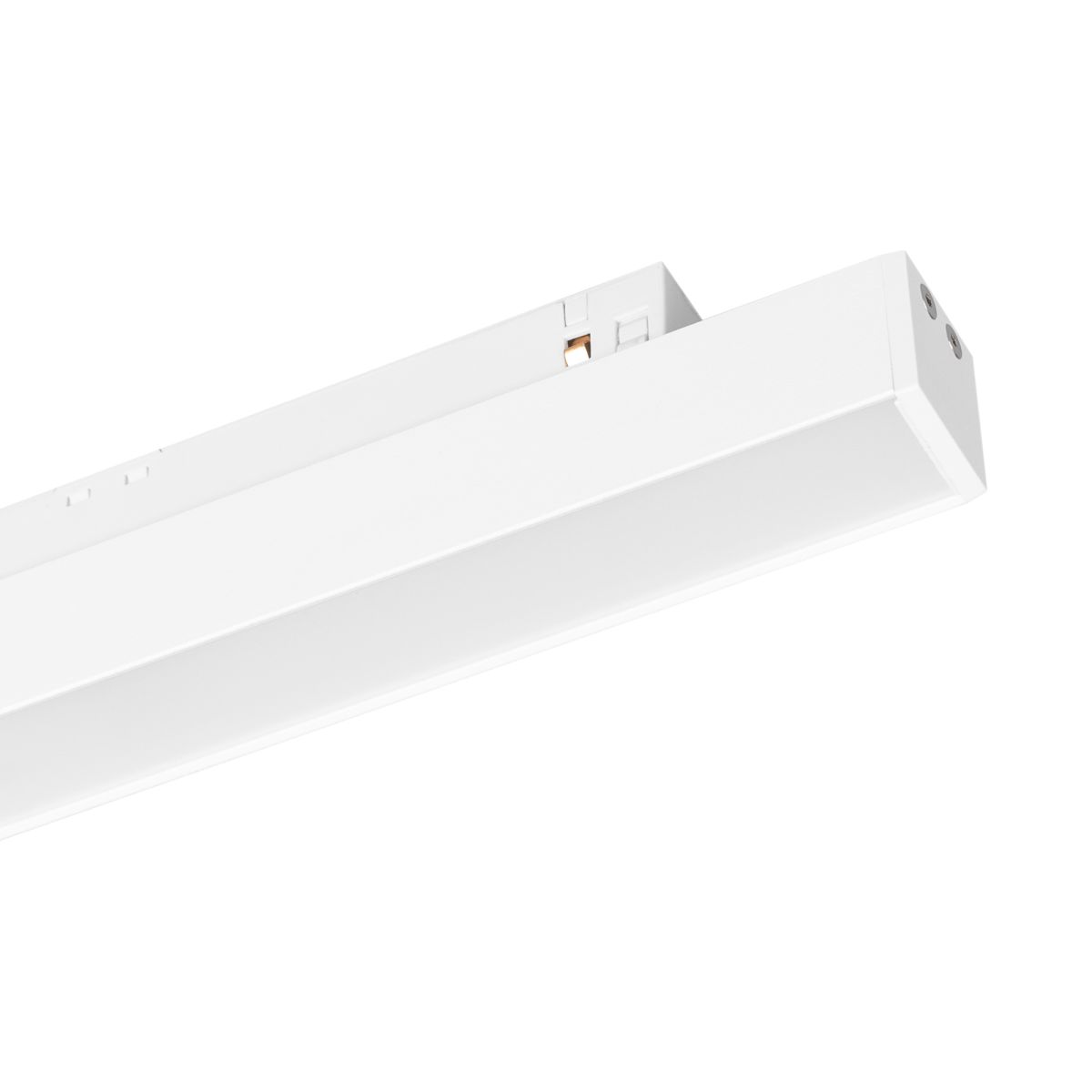 Трековый магнитный светильник Arlight MAG-ORIENT-FLAT-L690-24W Warm3000 (WH, 100 deg, 48V, DALI) (IP20 Металл) 037915(1)