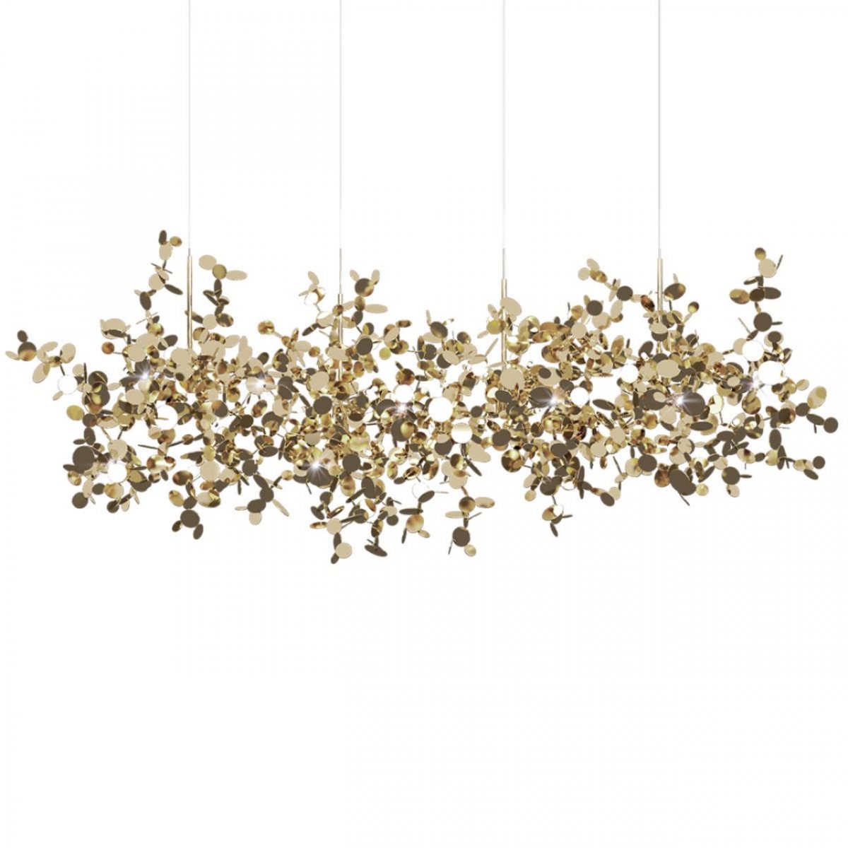 Подвесная люстра Loft IT Spark 10101/4 Gold
