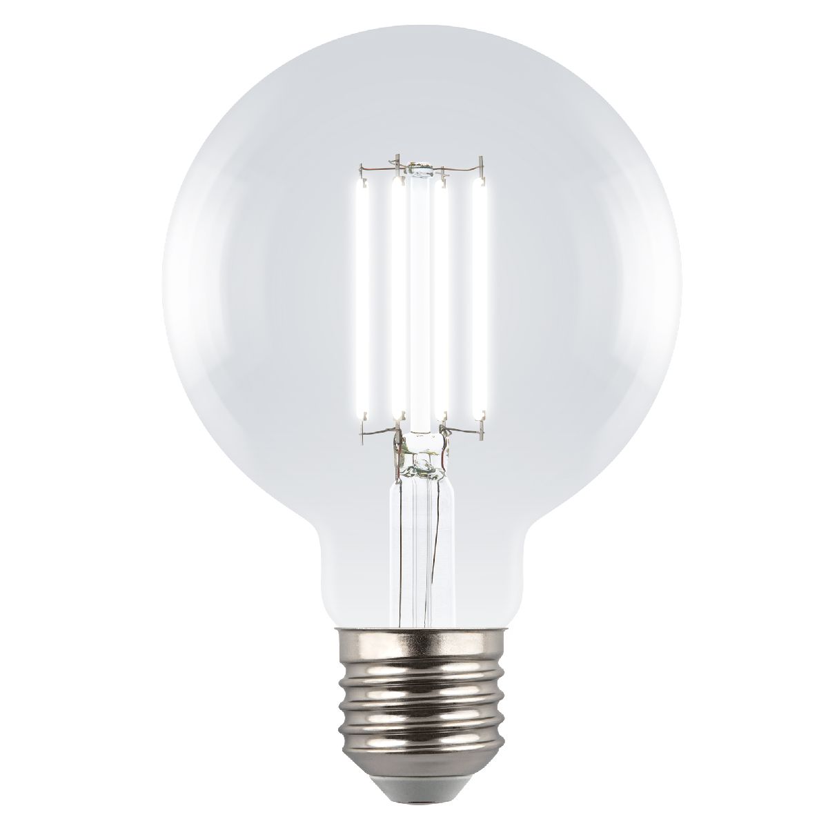 Лампа светодиодная филаментная Uniel LED-G95-5W/4000K/E27/CL GLY01TR UL-00011943