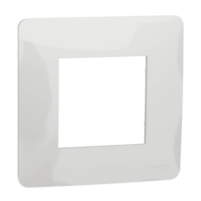 Рамка 1-постовая Schneider Electric Unica New NU200218