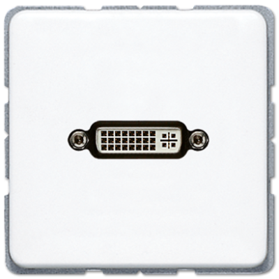 Розетка мультимедиа Jung MACD1193WW