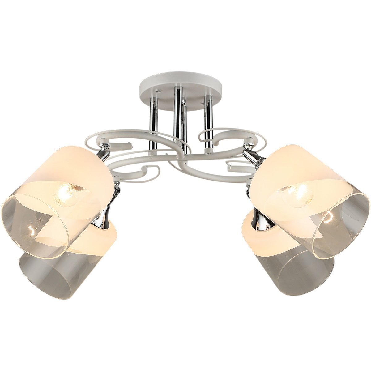 Потолочная люстра Reluce 04861-0.3-04 WT+CH