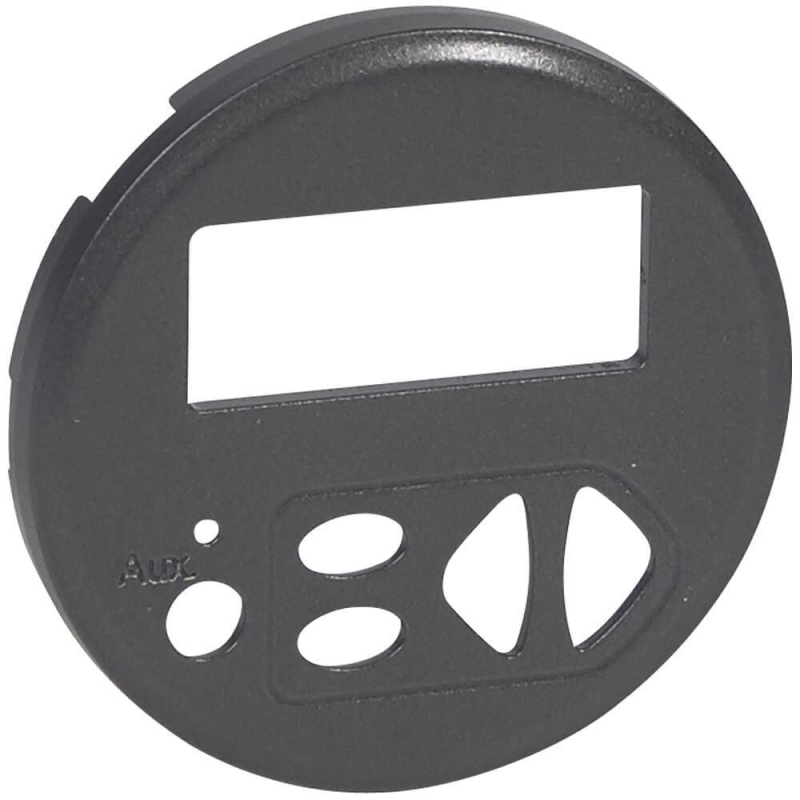 Лицевая панель Legrand Celiane модуля локального управления с ЖК экраном графит 067873