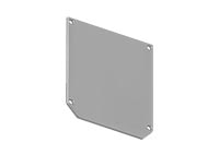 Торцевая заглушка для профиля S-25, 2 шт/уп EKS Colibri 0У-00001455