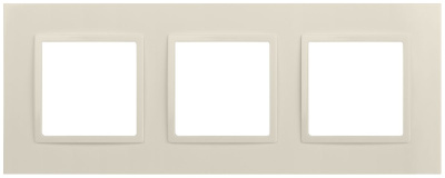 Рамка для розеток и выключателей на 3 поста Эра 14-5013-02 Б0060582