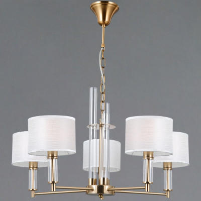 Подвесная люстра Illumico IL0755-5PSQ-25 BRASS GENOA