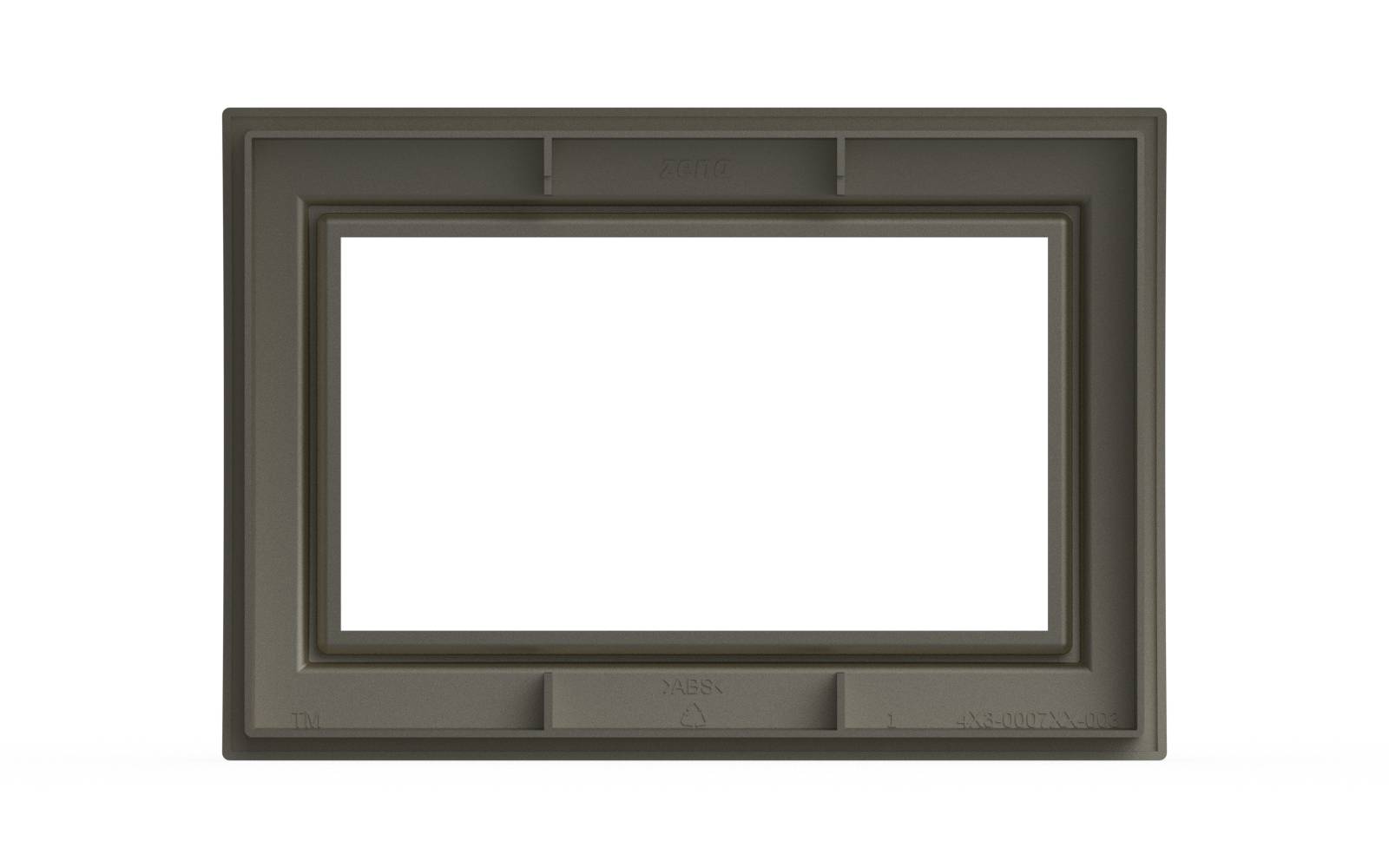 Рамка для двухместной розетки с заземлением ELBI Zena 608-011400-907