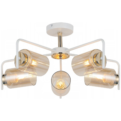 Люстра на штанге Illumico IL8248-5COU-79 WH GD