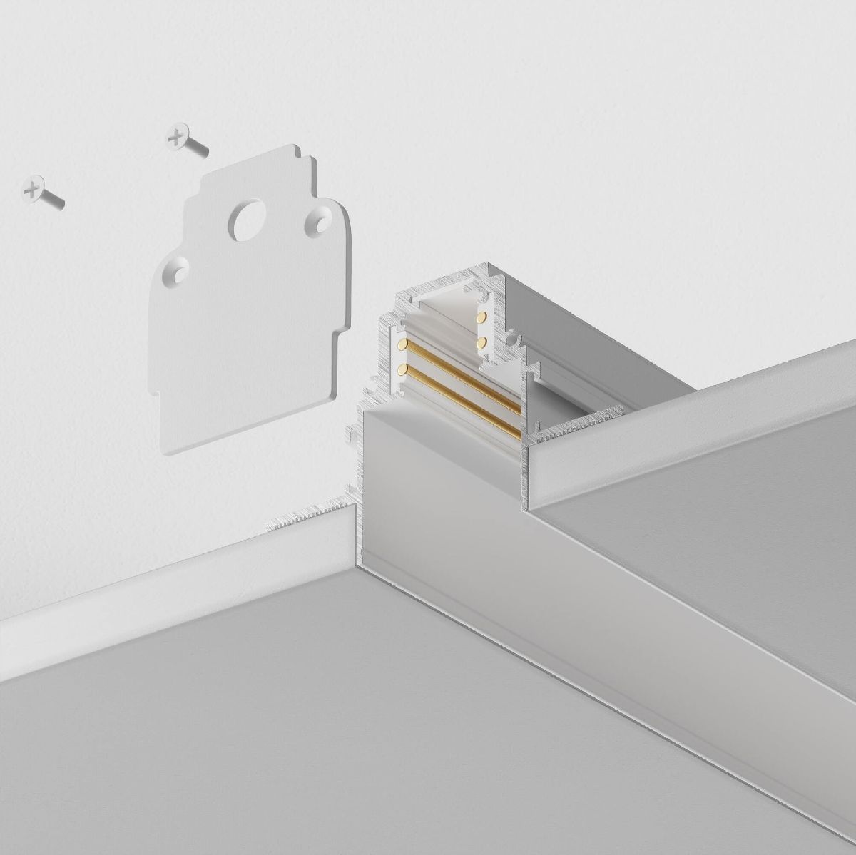 Шинопровод встраиваемый Maytoni Busbar trunkings Gravity TRX010-422W