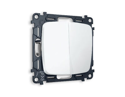 Комплект механизма 2-кл выключателя Ambrella Volt Omega MO123010