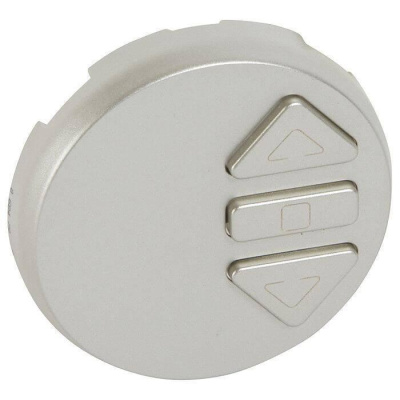 Лицевая панель Legrand Celiane механизма управления жалюзи IOBL титановая 068479