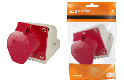 Розетка стационарная TDM Electric SQ0602-0006