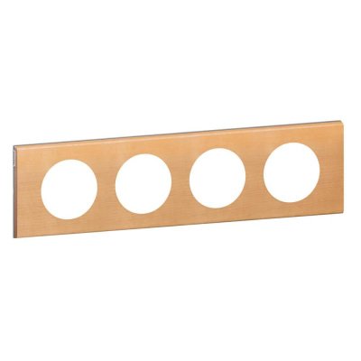 Рамка 4-постовая Legrand Celiane клен 069214